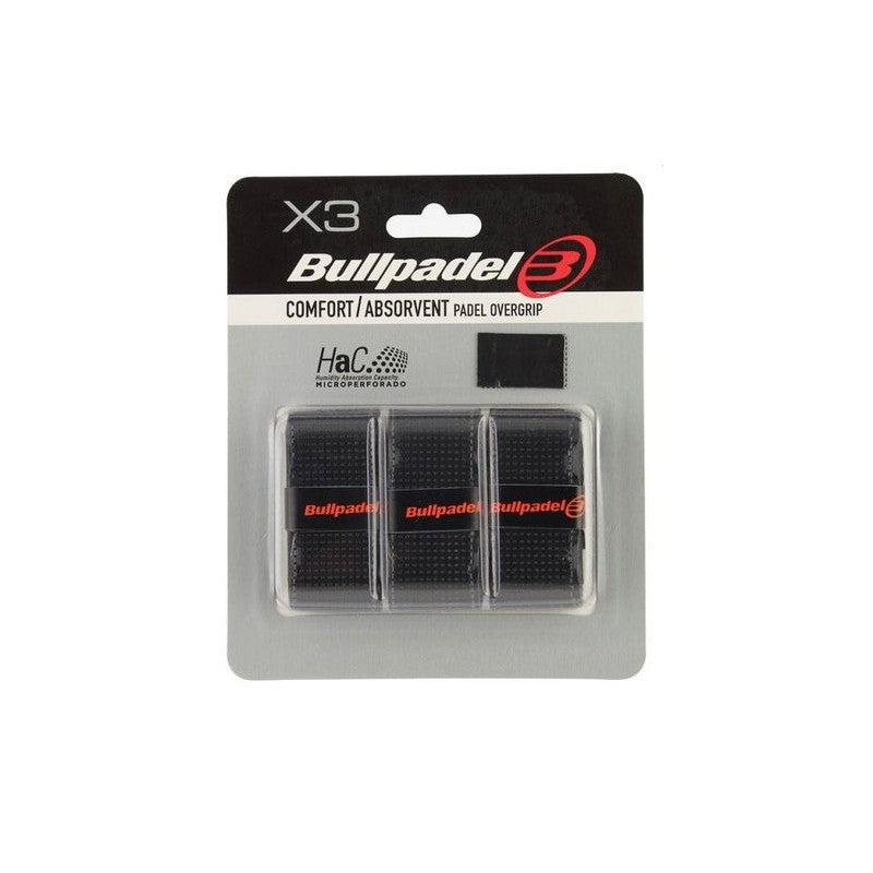 Bullpadel Comfort/Absorbent Padel Overgrip X3
