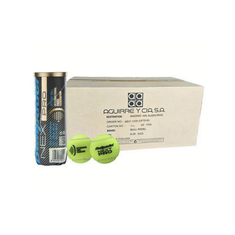 Bullpadel Next Pro Padelballen 24×3 (72 ballen)
