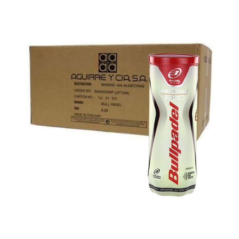 Bullpadel Premium Pro Padelballen 24×3 (72 ballen)