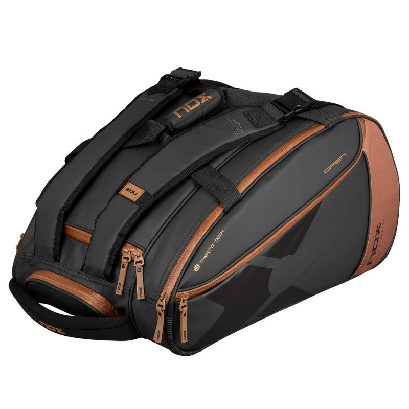 NOX Luxury Open padelbag Brons/Zwart
