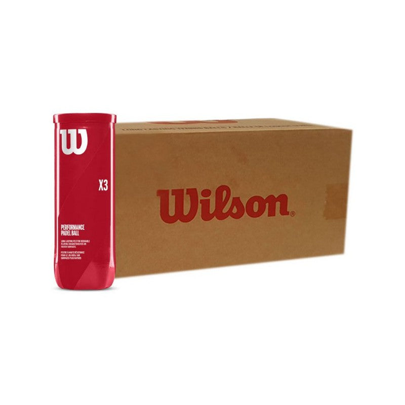 Wilson Padel X3 Padelballen 24×3 (72 ballen)