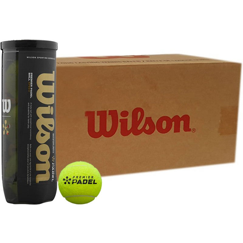 Wilson Premier Padel Speed 24×3 (72 ballen)